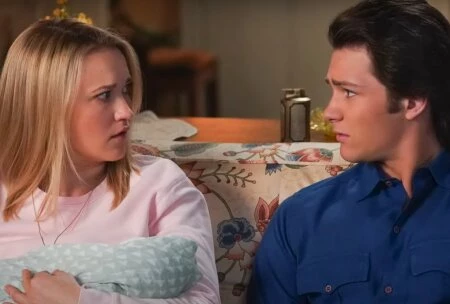 Кадры сериала Первый брак Джорджи и Мэнди с 2024 года