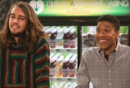 Кадры сериала Первый брак Джорджи и Мэнди с 2024 года